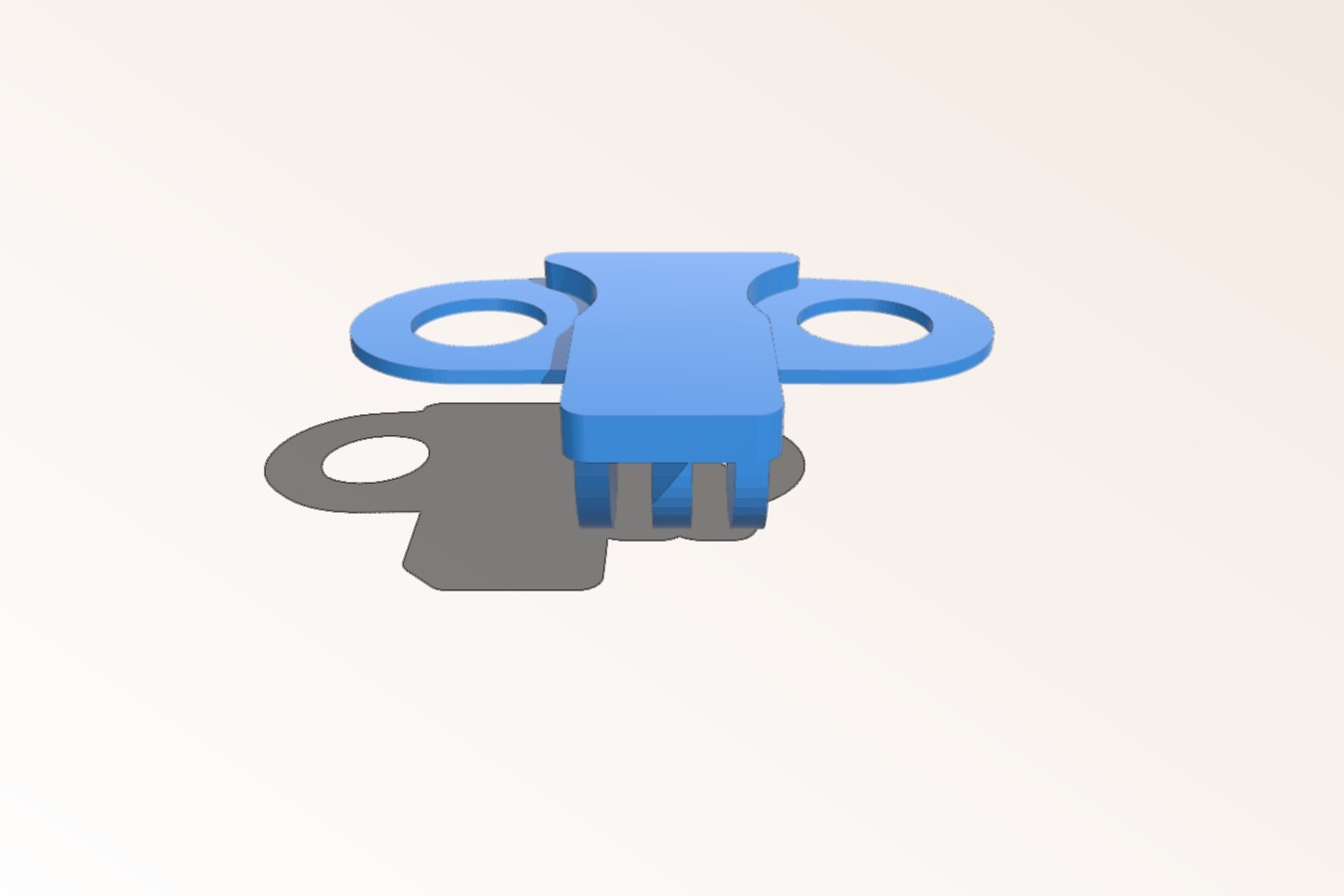 Dead Simple Bebop 2 GoPro Mount