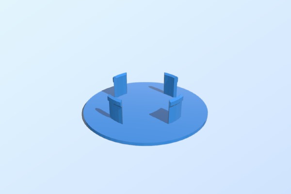 Electrical box cap. | 3d print model