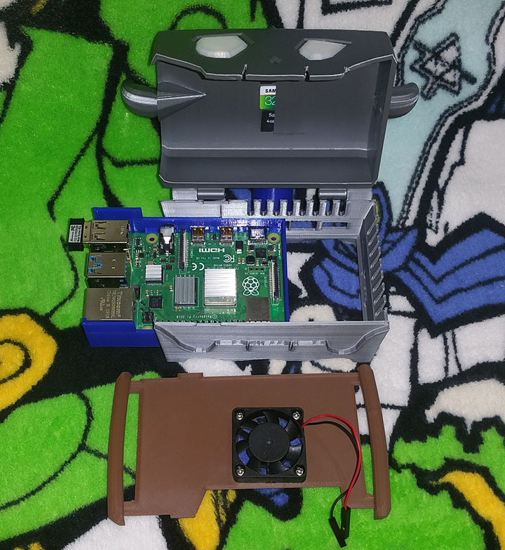 Pi 3 Bokoblin Skull Case