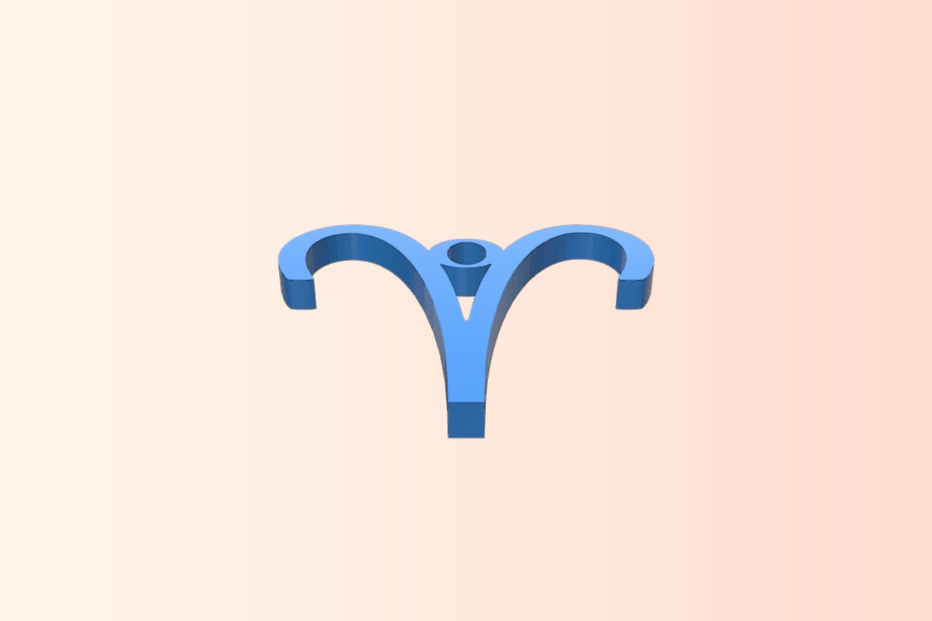 Aries pendant