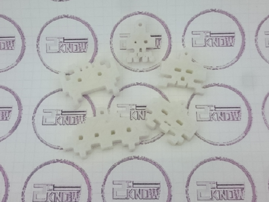 Space Invaders Keychain | 3d print model