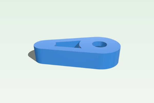 external waste board adjustement R-CNC | 3d print model