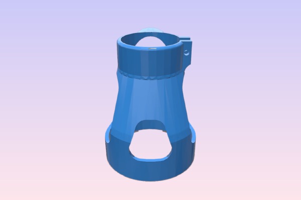 SeaPerch Vertical Motor Mount | 3d print model