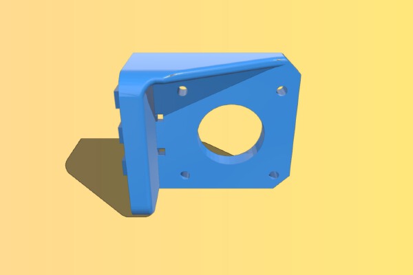 SUNHOKEY ACRYLIC PRUSA I3 Y-axis Stepper Mount | 3d print model