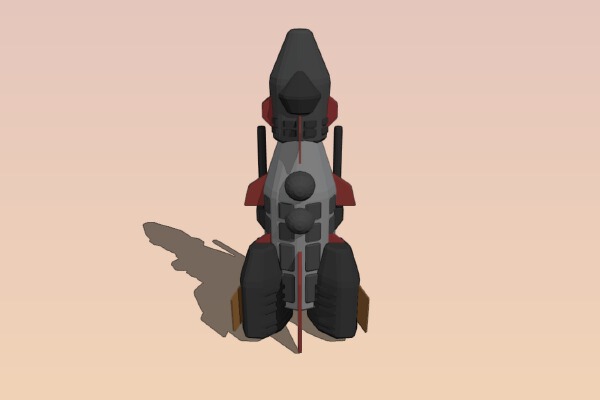 Argosy Spaceship (Endless Sky) | 3d print model