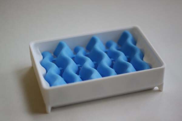 w~a~v~y  Soap Dish | 3d print model