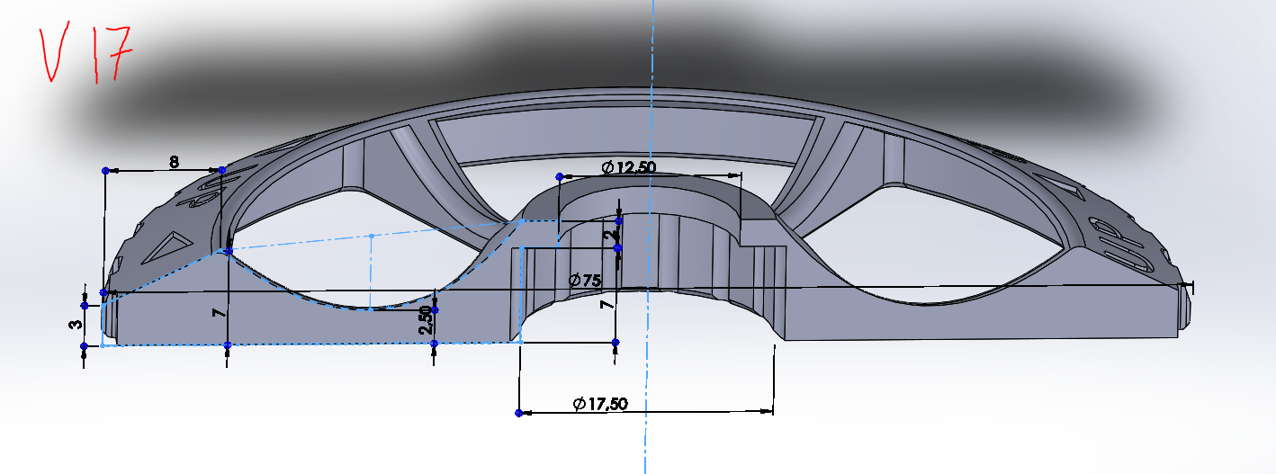 Knob for CR10 : leveling bed (s300)