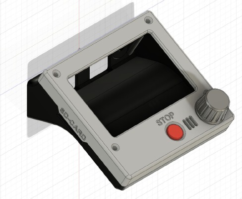 30Grad Gehäuse für 12864 LCD Full Graphic Smart Display Controller | 3d print model