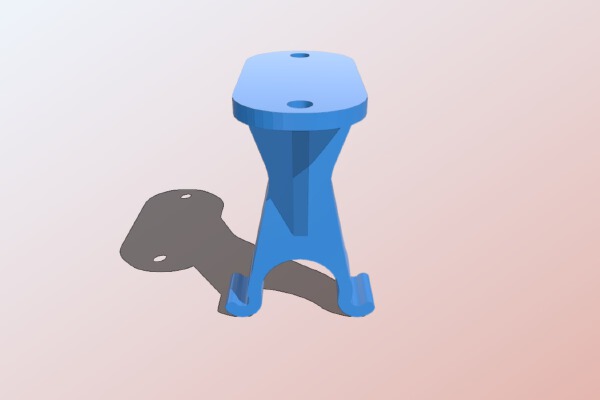 Bounty Hunter Junior Metal Detector Wall Mount | 3d print model
