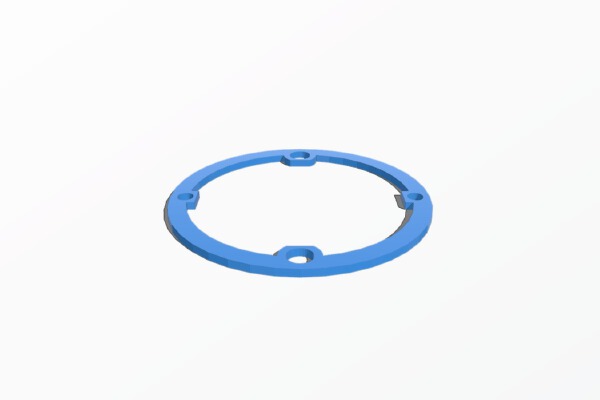 68mm round electric box spacer | 3d print model