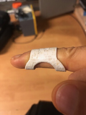 Splint for mallet finger | 3d print model