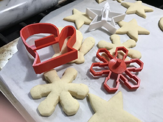 Xmas Cookie Cutter 3 pack | 3d print model