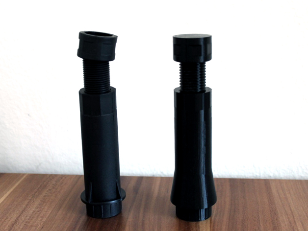 Adjustable bed legs