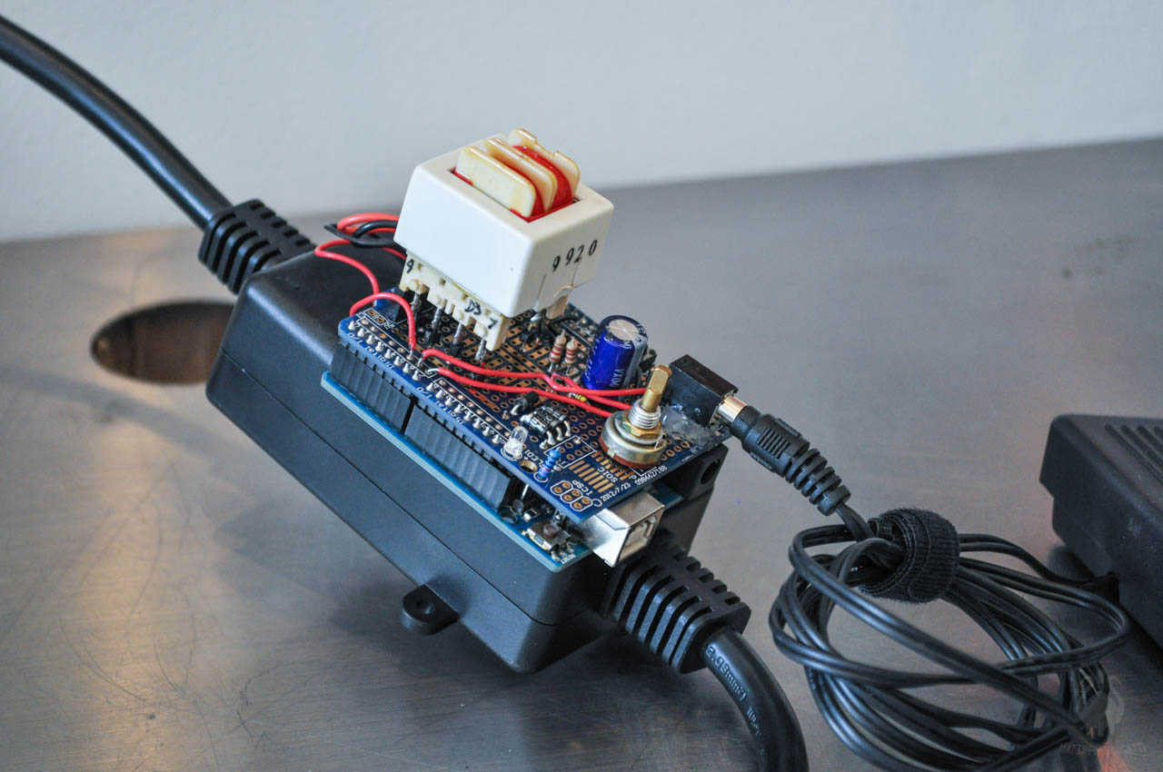 Scrap Microwave Spot Welder
