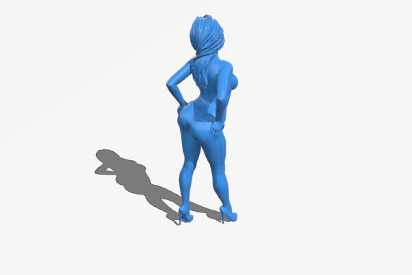 Beauty in shorts | 3d print model