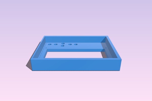 Cover for SainSmart LCD (shield for Arduino) | 3d print model