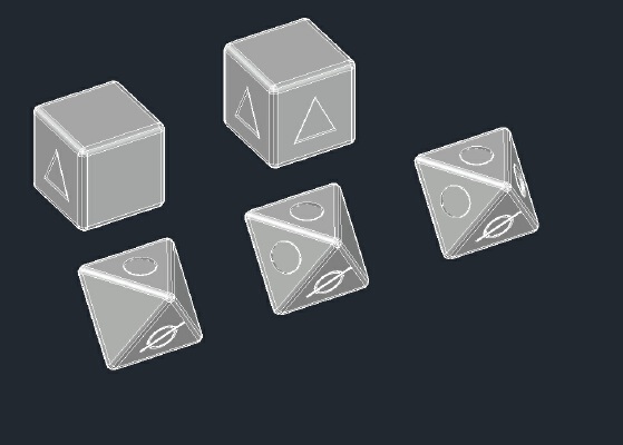 Legion Dice | 3d print model