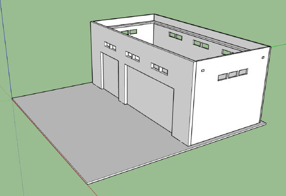 1:64 garage | 3d print model