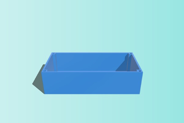 Box, laptop adapter box | 3d print model
