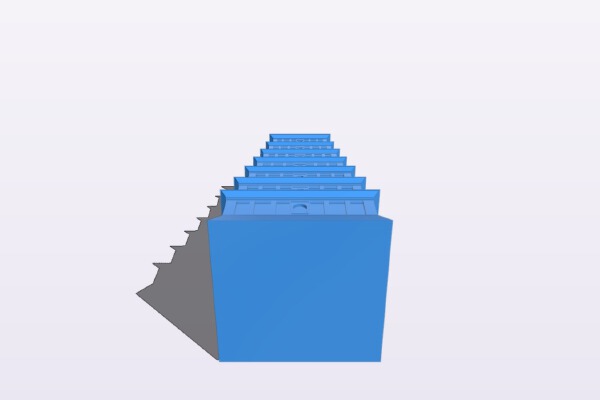 Goose Pagoda (Single part) | 3d print model