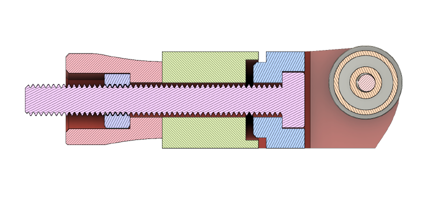 My Y axis belt tensioner for AM8 | 3d print model
