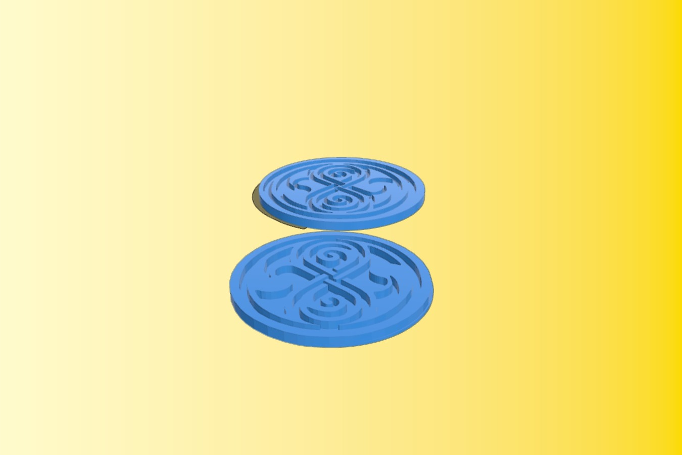 Cup Cake fondant imprints