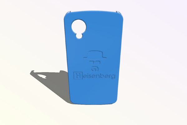 Cover Nexus 5 Breaking Bad | 3d print model