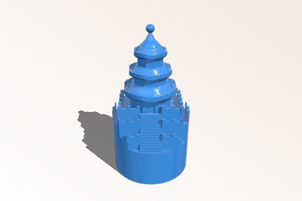 Chinese Catan City by Nicosh | 3d print model
