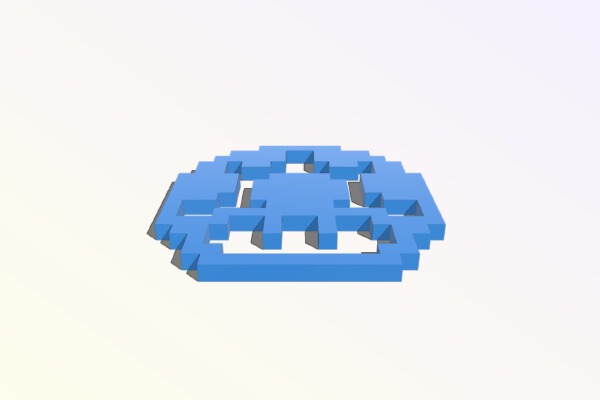 Mario 1-Up Mushroom | 3d print model
