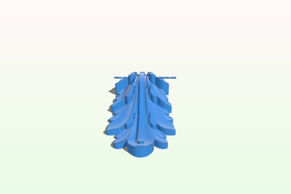 Top of the column | 3d print model