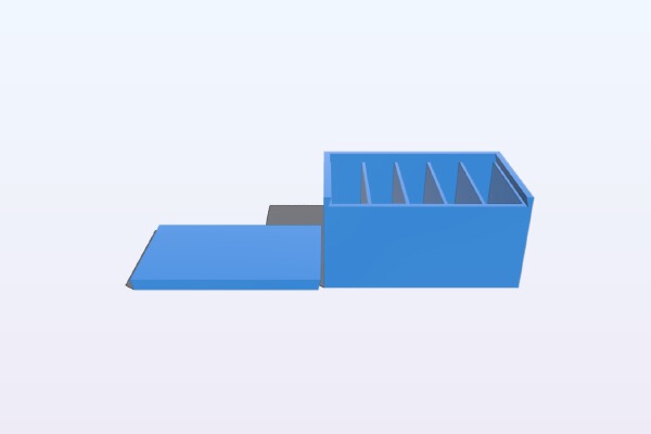 9v battery holder | 3d print model