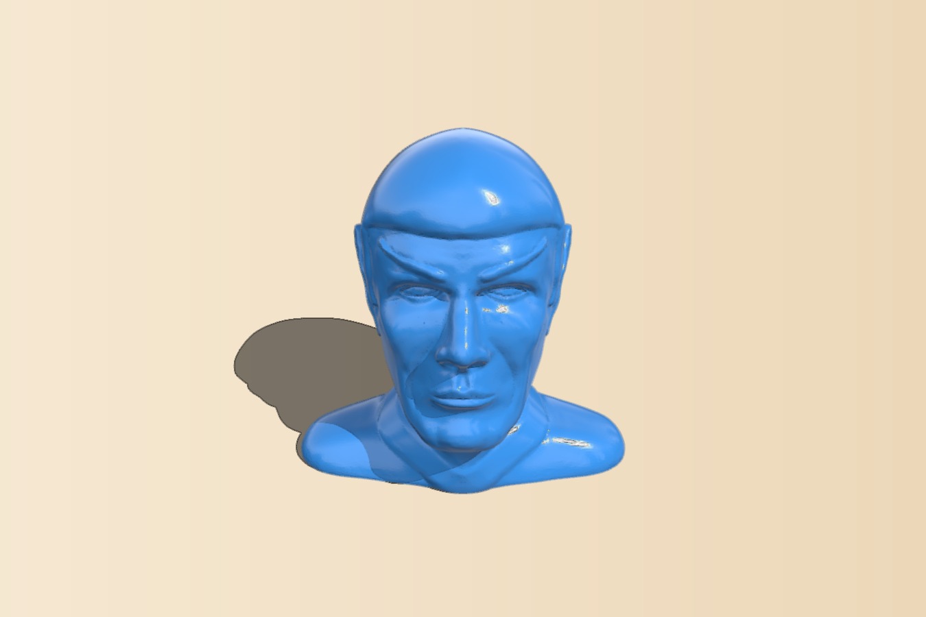 Mr Spock – head