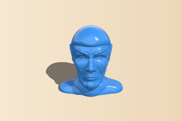 Mr Spock – head | 3d print model