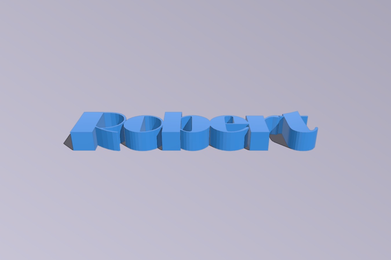 Robert, 3D name