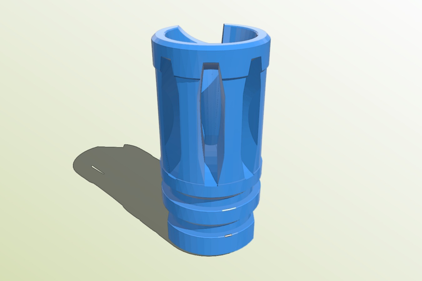 Airsoft KAC Flash Hider with Marking