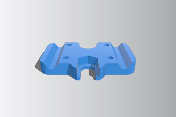 Modified Aleph Objects Clamp | 3d print model