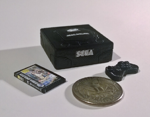 Mini SEGA Saturn | 3d print model