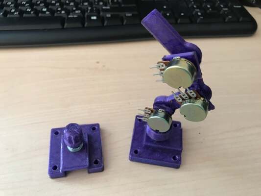 Joystick for robotic arm (potentiometer) | 3d print model