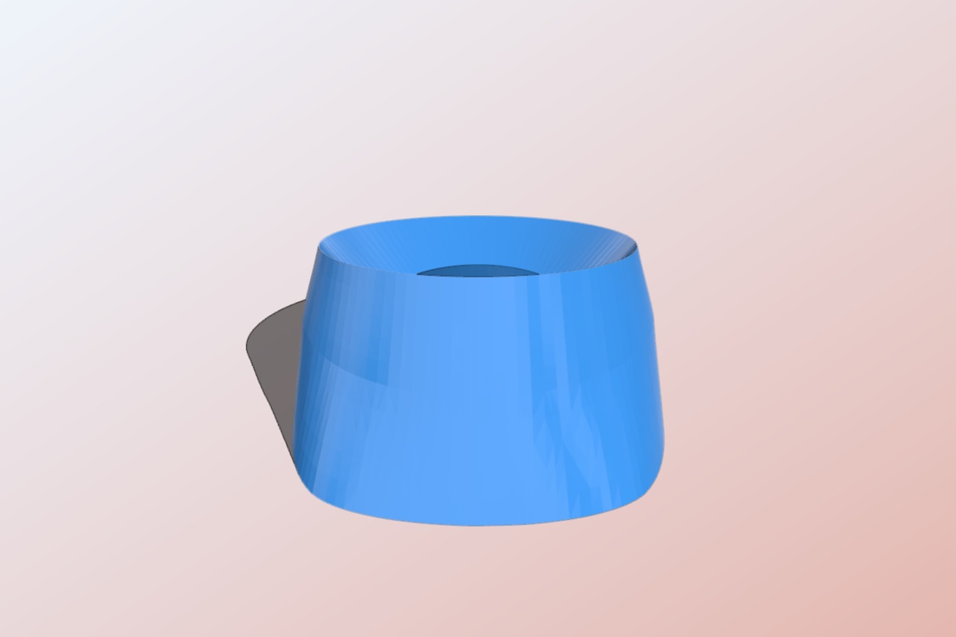 Bebop camera lens conical hood