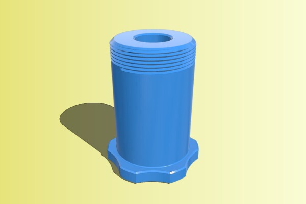 NEXTFILA - connecting bolts and nuts for connectable filament | 3d print model