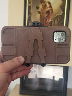 Mobile Phone MOLLE Holster_Body Cam (11 Pro Max) | 3d print model