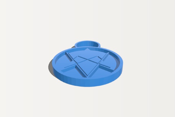 Supernatural-Men of Letters Keychain | 3d print model