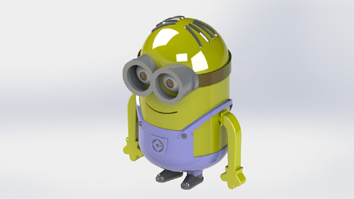 Swimming minion | 3d print model