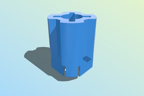 G36c space block for gemtech silencer | 3d print model