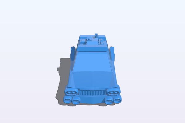 Ecto-1 Toy | 3d print model