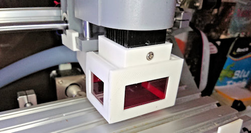 CNC LASER module shield