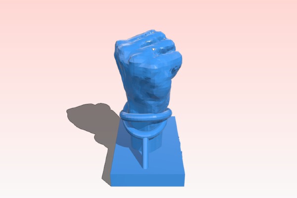 The "St. Anger" Fist | 3d print model