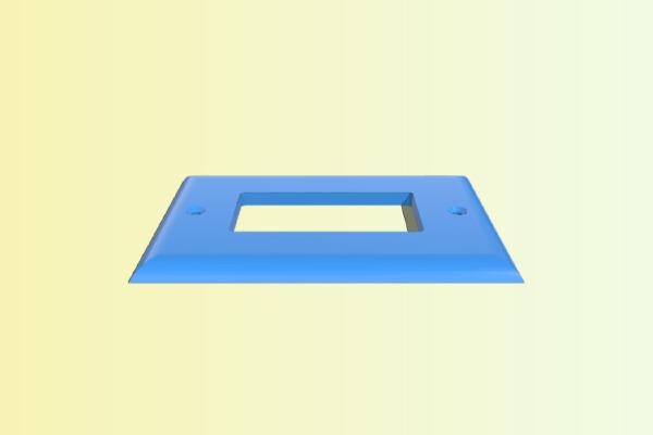 Decora-Style Wall Plate Cover | 3d print model