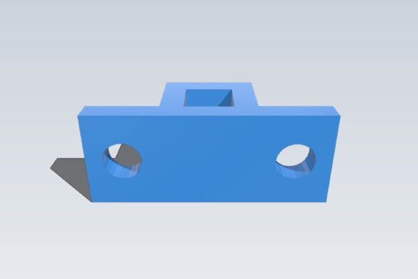 NanoBeam end holder | 3d print model