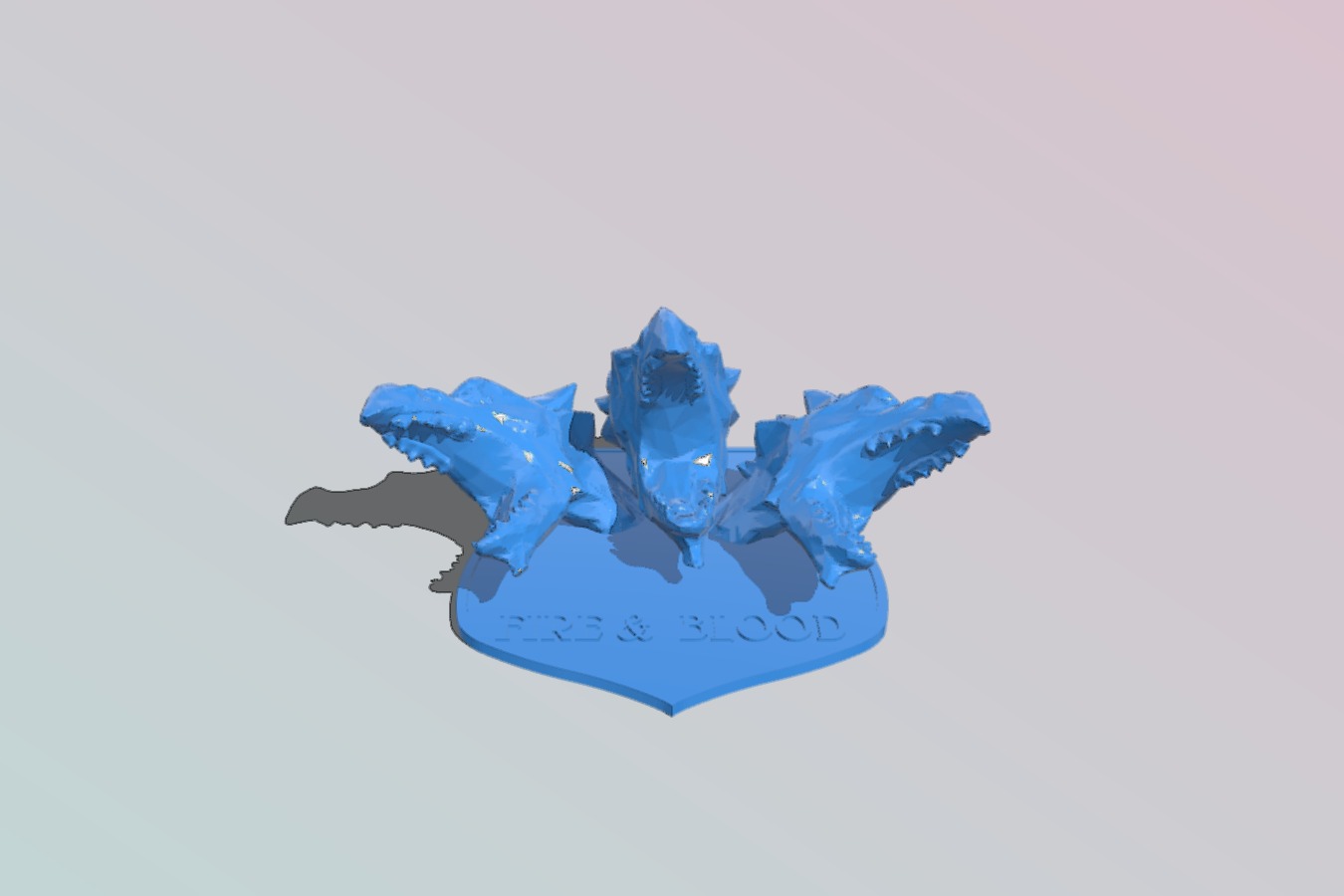 Targaryen Shield - 3D Remix